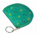 3D Lenticular Rondo Coin Purse (Green/Butterflies)